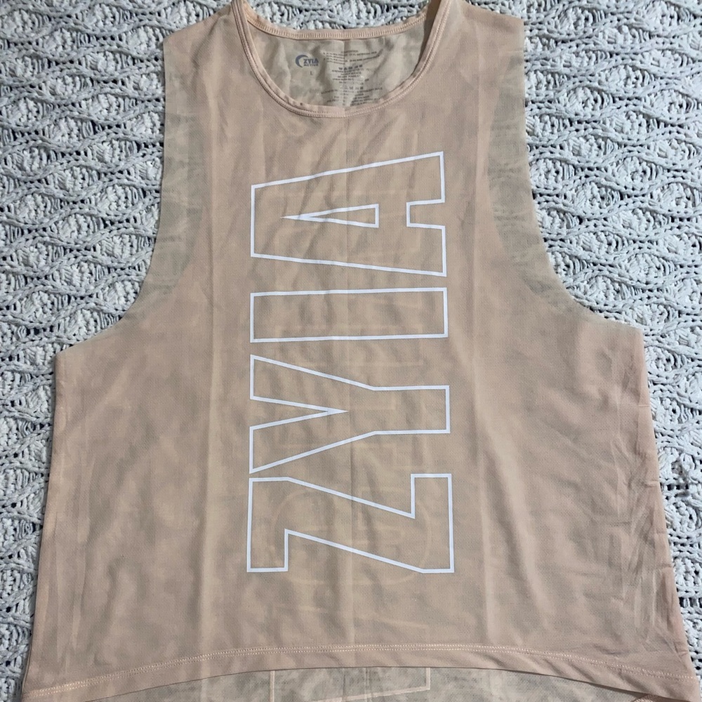 Peach ZYIA Athlete Tank